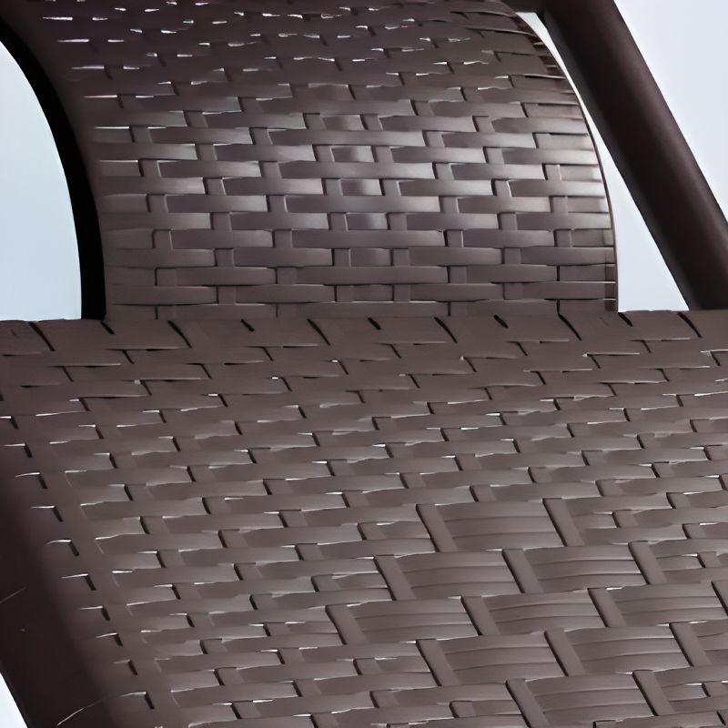 PE Rattan Rocking Chairs